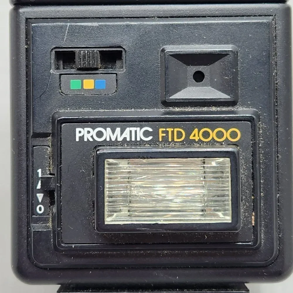 Promatic FTD 4000 Flash Unit 3 Pin Made in Hong Kong